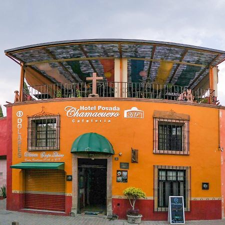 Hotel Posada Chamacuero Comonfort ภายนอก รูปภาพ